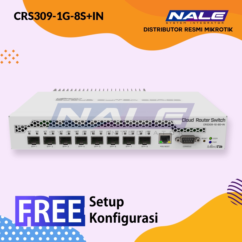 Mikrotik Switch CRS309-1G-8S+IN