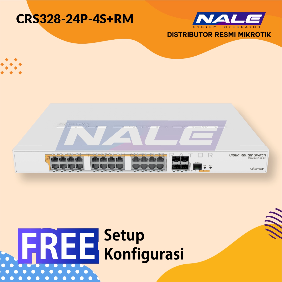 Mikrotik CRS328-24P-4S+RM