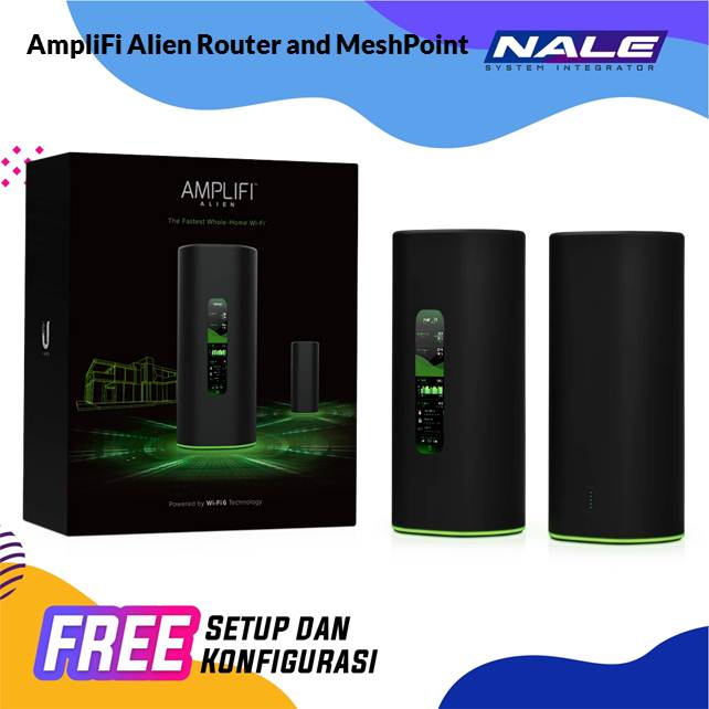 Ubiquti AmpliFi Alien Router and MeshPoint