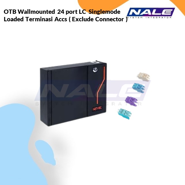 OTB Wallmounted 24 port LC  Singlemode Loaded Terminasi Accs ( Exclude Connector ) (NVL-OTB-WM-24/24-SM-LC-T)