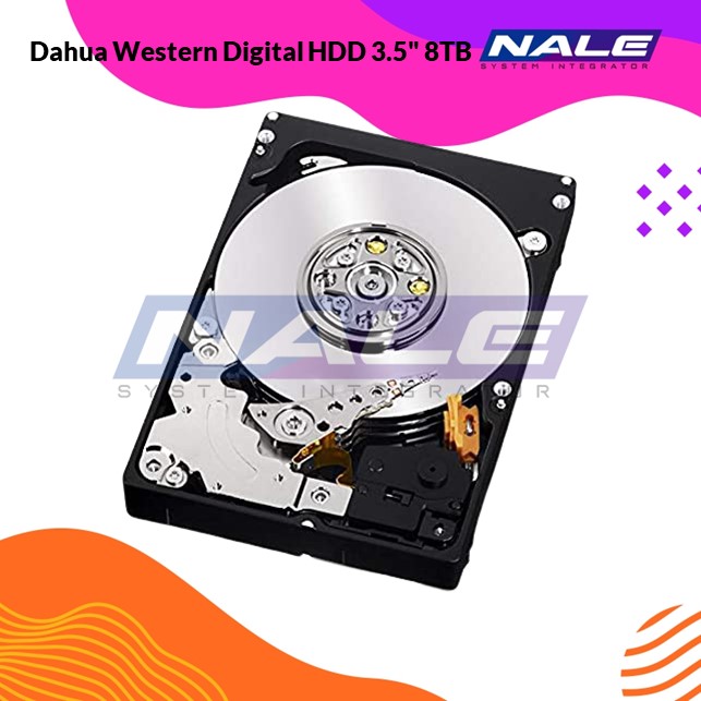 Dahua Western Digital HDD 3.5″ 8TB SATA (WD82EVRX)