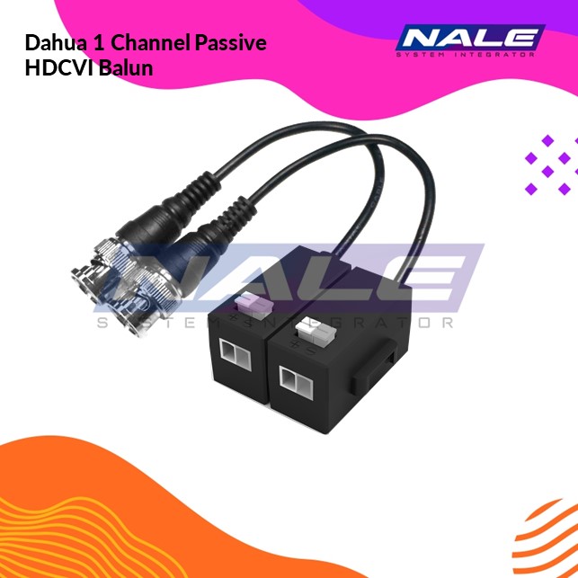 Dahua 1 Channel Passive HDCVI Balun (DH-PFM800-E)