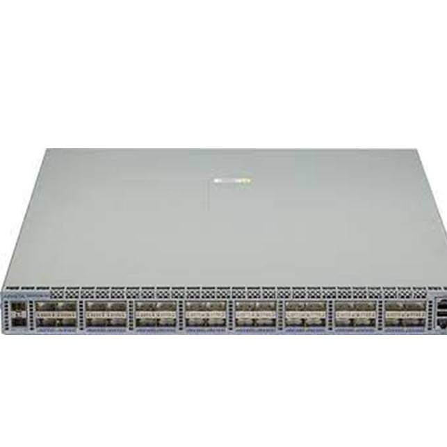 Arista 7050X3, 32x100GbE QSFP+ & 2xSFP+ switch, front-to-rear air, 2xAC, 2xC13-C14 cords